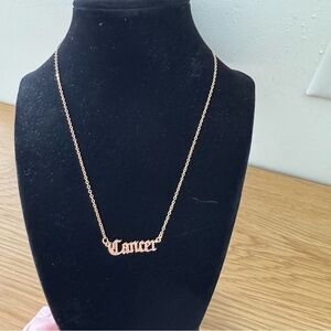 Gold Zodiac Necklace